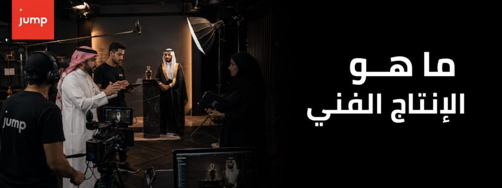 ما هو الإنتاج الفني؟ دليل جمب لمراحل الإنتاج المرئي في الرياض